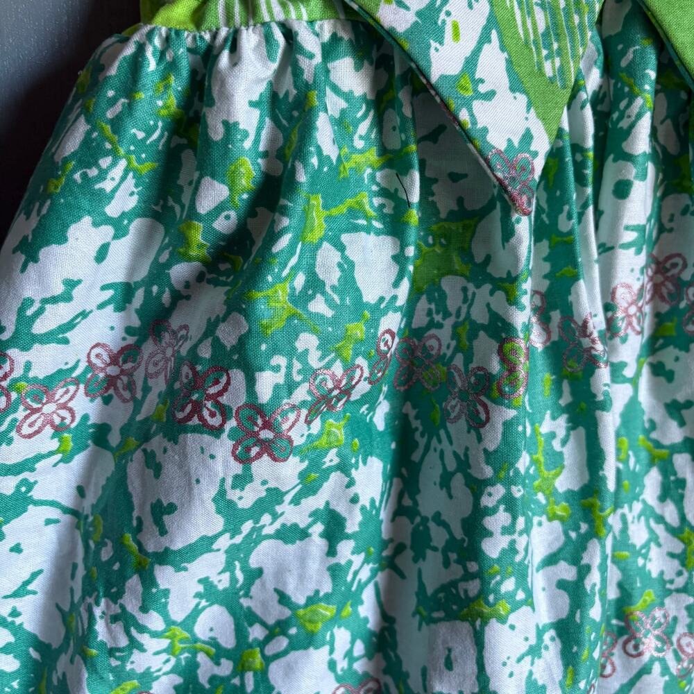 Women's Small/Medium DIRNDL Green Floral Petticoat Custom Skirt Costume Unique - Picture 5 of 10